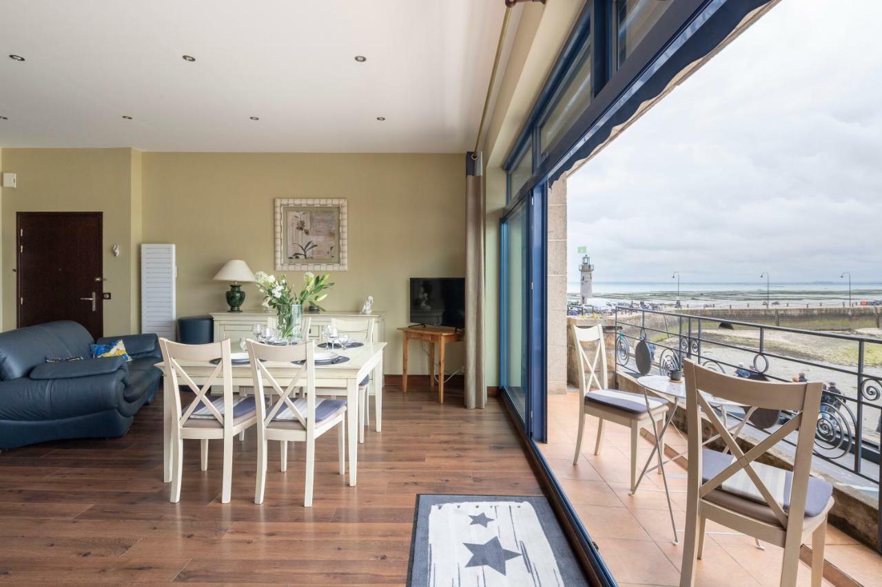 La Bisquine - Appt Pour 4 Avec Vue Mer Cancale Exterior photo